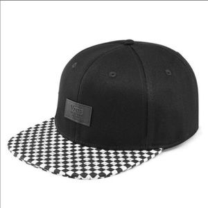 Checkered Vans hat
